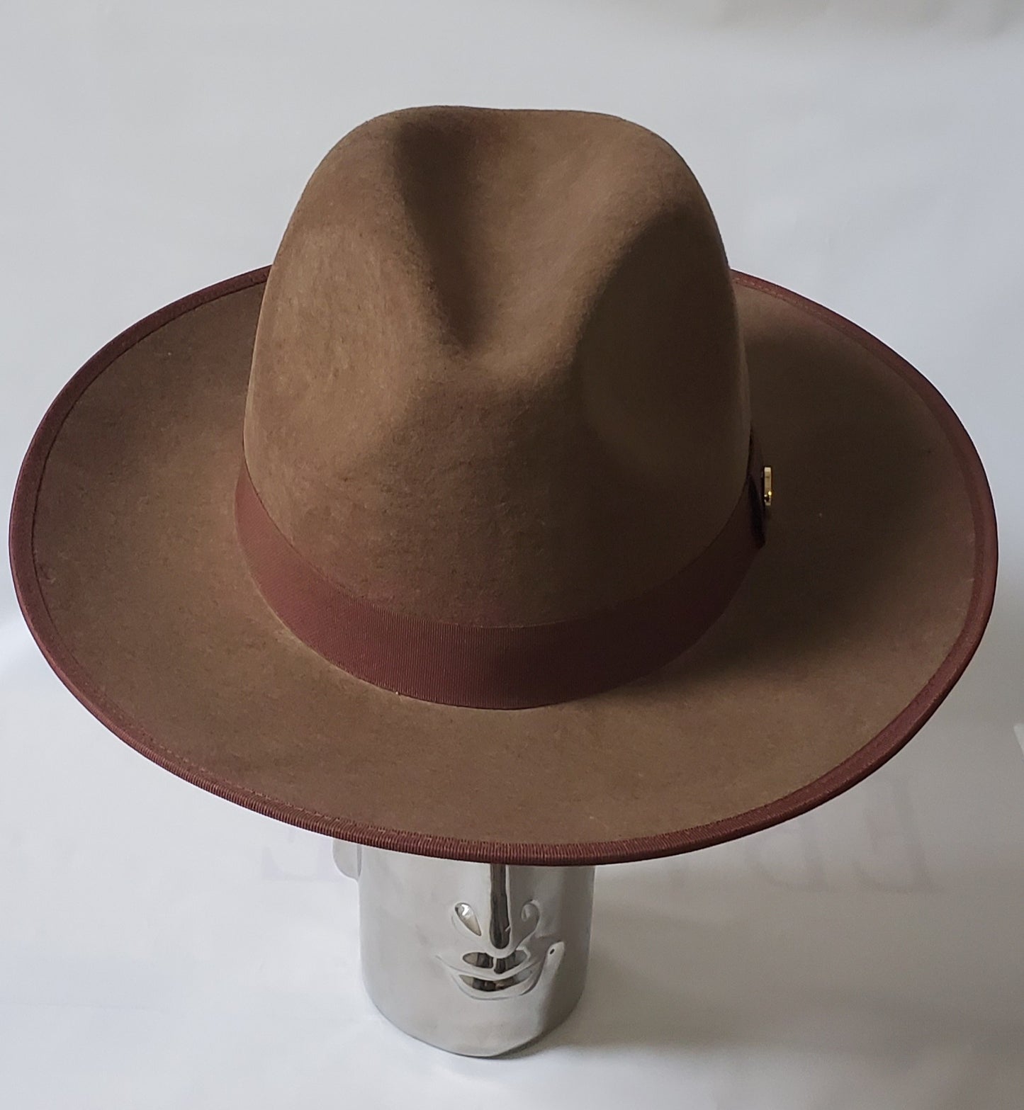 Fedora Wide Flat Brim Monarch Hat Collection