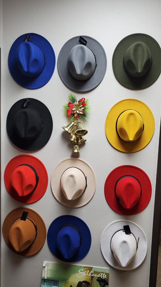 Fedora Red Bottom Unisex Fashion Hats