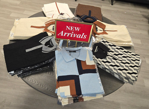 Men’s Cable-Knit Polo T-Shirt