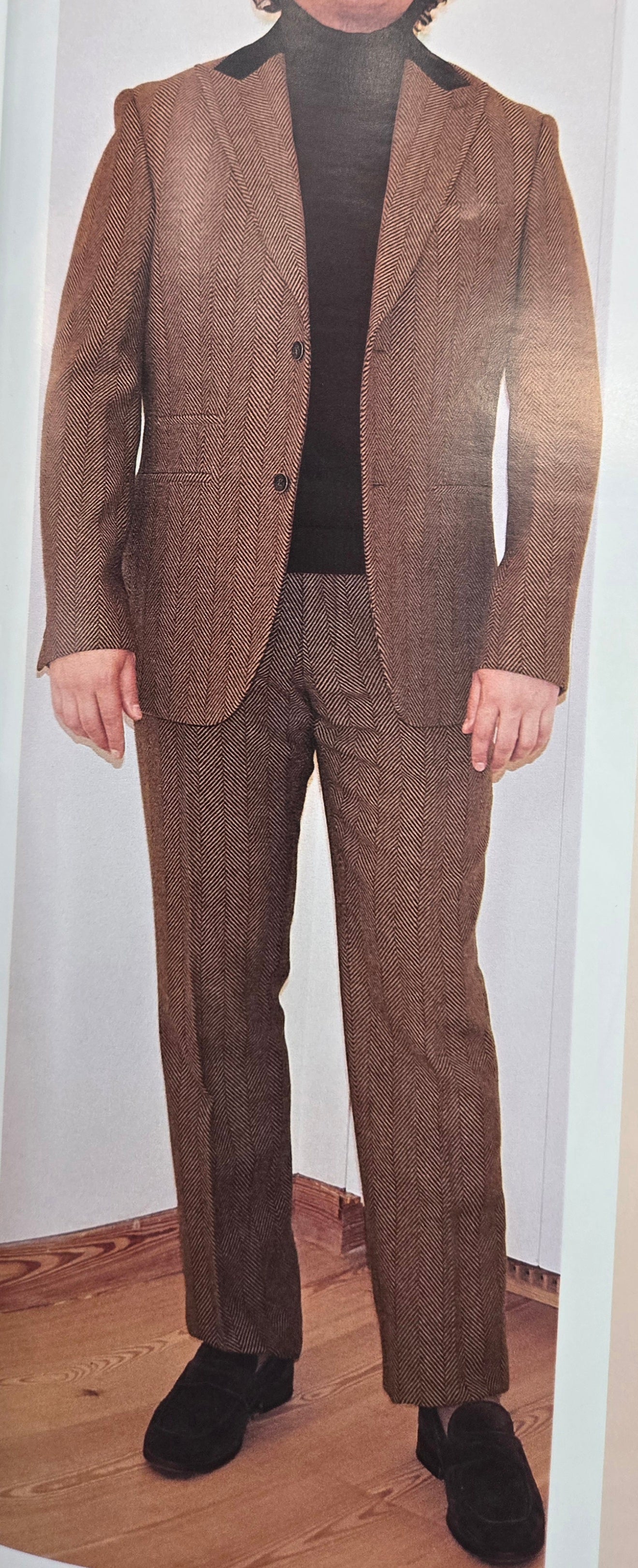 Tweed Wool Suit