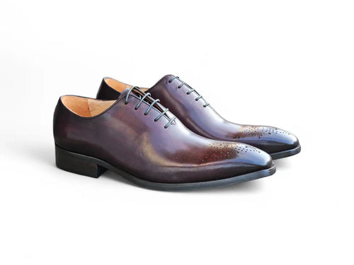 Men’s Classic Cap-Toe Leather Dress Shoes