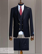 Slim Fit Check Suit
