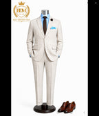 Slim Fit Check Suit