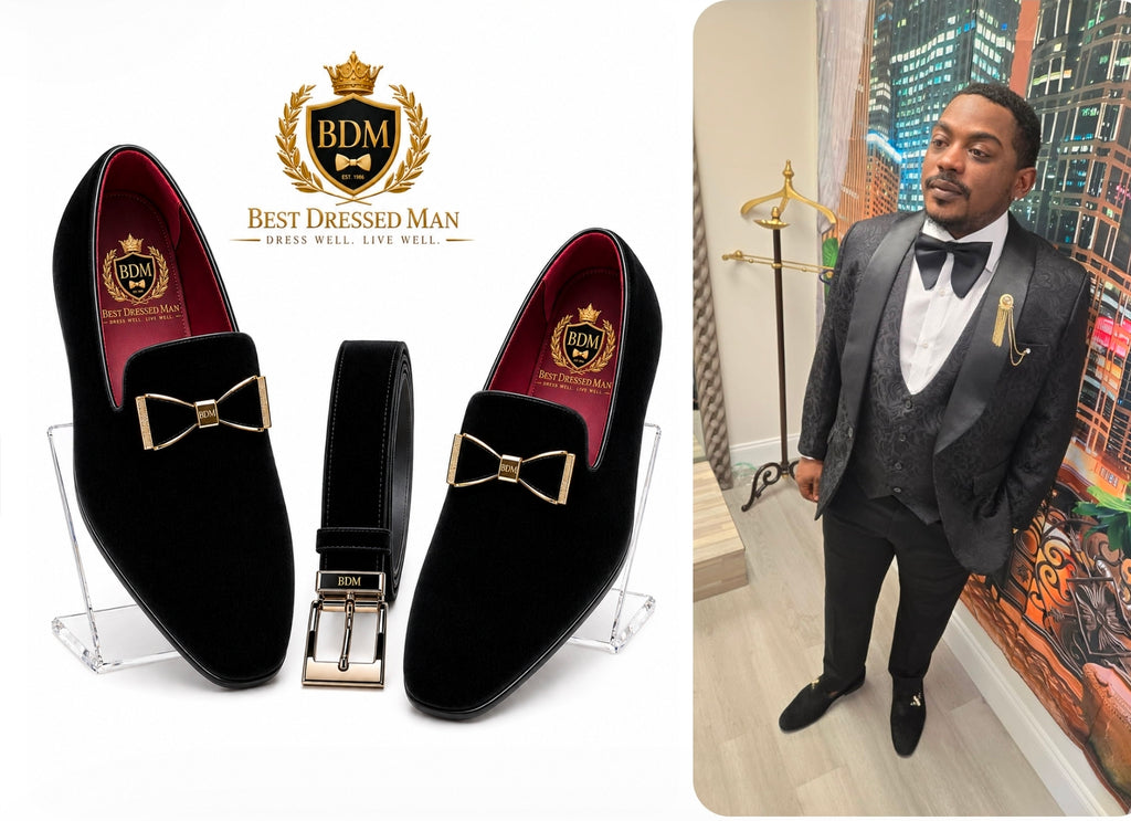 Velvet Slip On Shoes