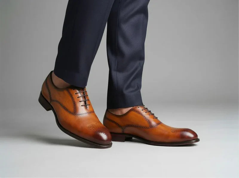 Lace-Up Oxford Shoes