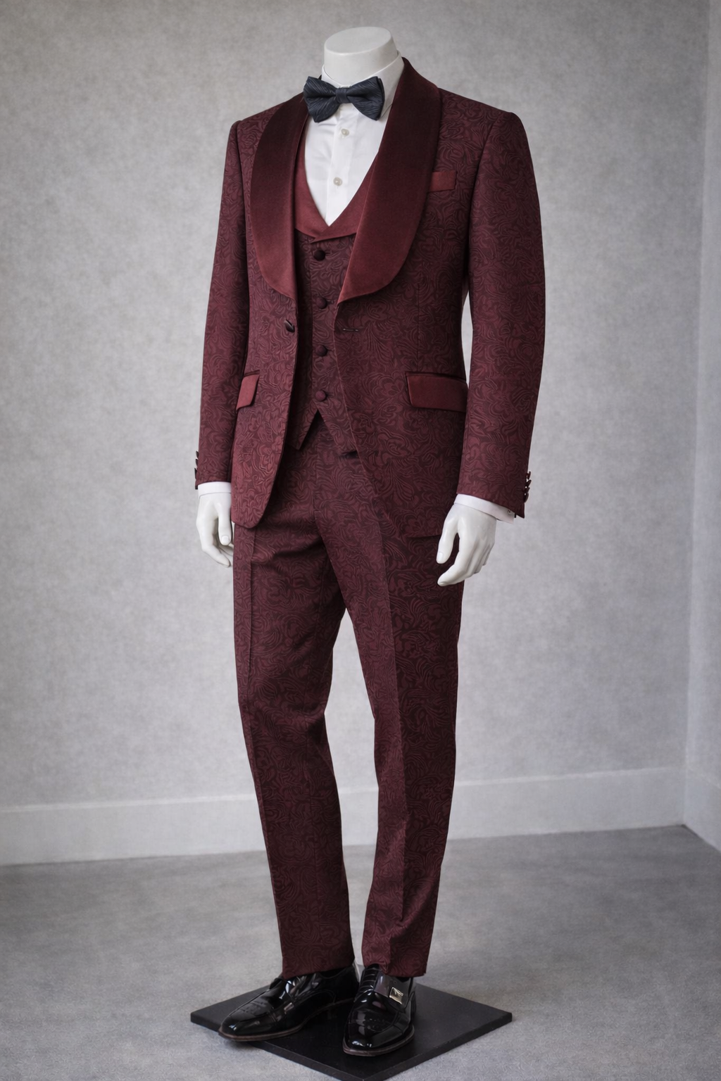 Shawl Lapel 3-Piece Tuxedo