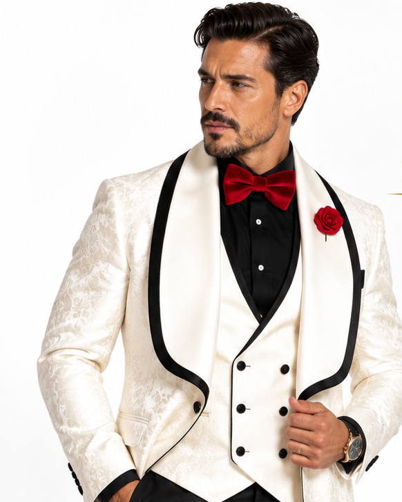 Shawl Collar 3 Piece Tuxedo