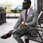 Slim Fit Check Suit