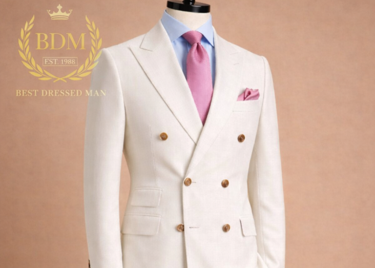 Spring Double Breasted Suit