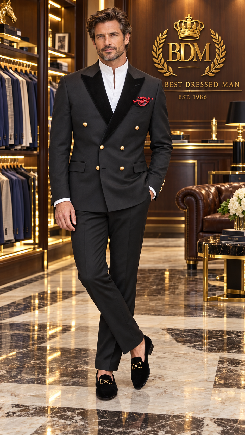 DOUBLE BREASTED TUXEDO