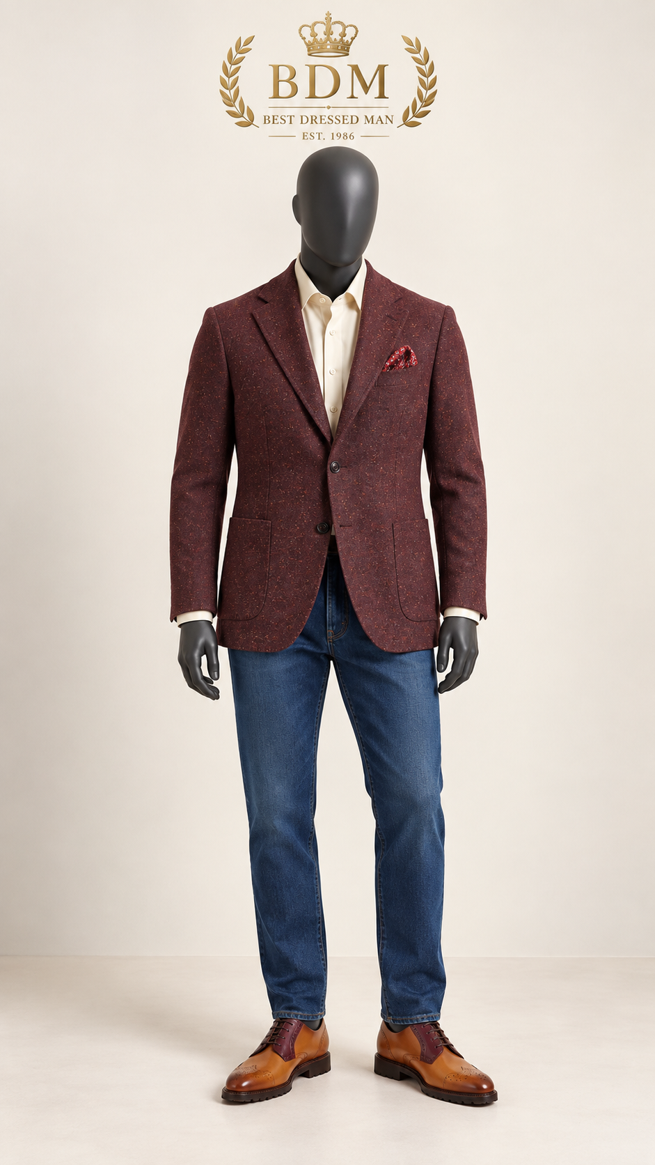 Tweed Blazer Jacket