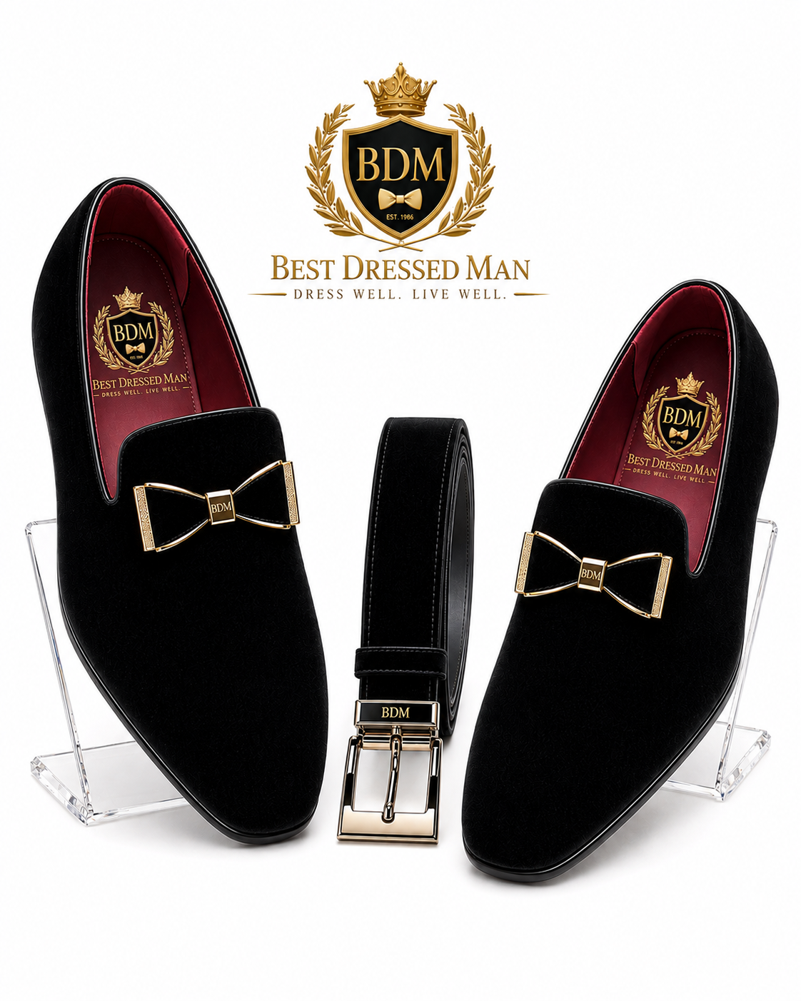 Velvet Slip On Shoes