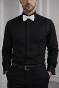 Pleated Tuxedo Formal Shirt