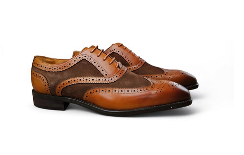 Oxford Classic Brogue Lace-Up Shoes