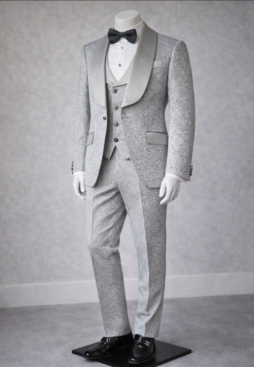 Shawl Lapel 3-Piece Tuxedo