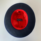 Fedora Wide Flat Brim Monarch Hat Collection