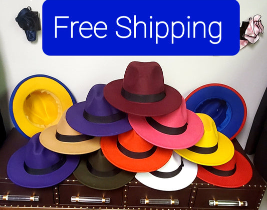 Fedora New Unisex Hats.