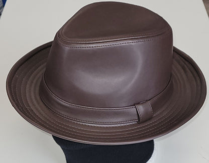 Winter Leather Hats