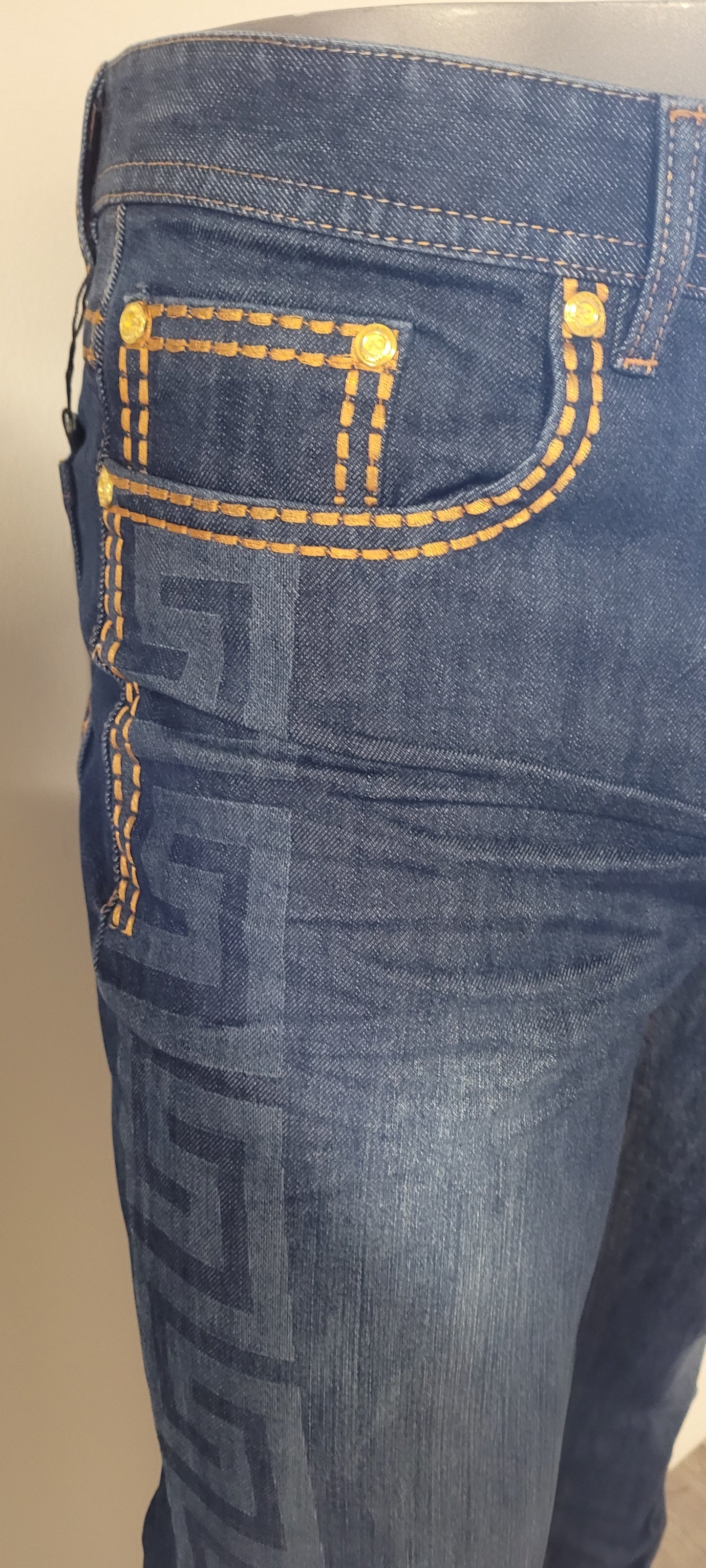 Denim Laser Jeans