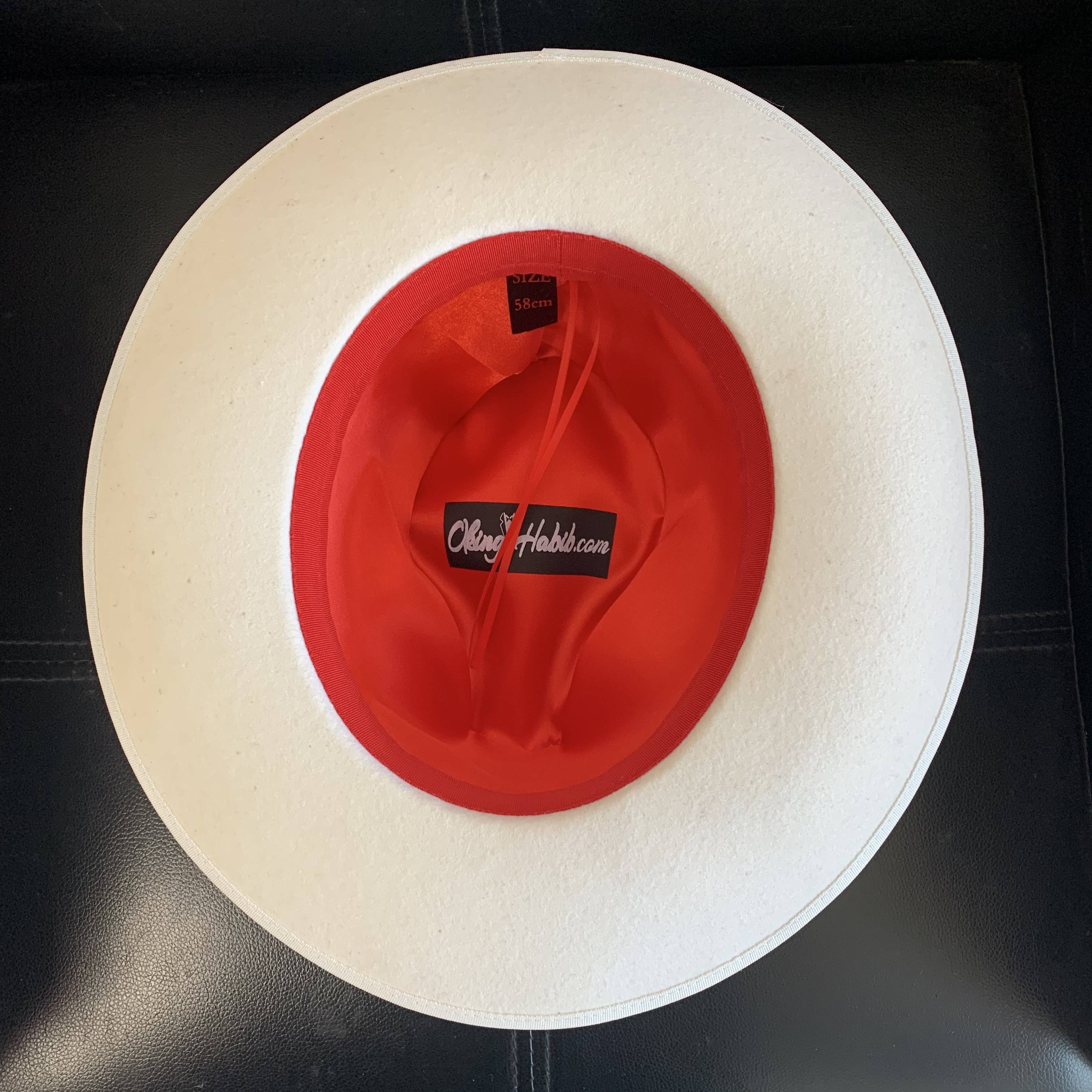 Fedora Wide Flat Brim Monarch Hat Collection