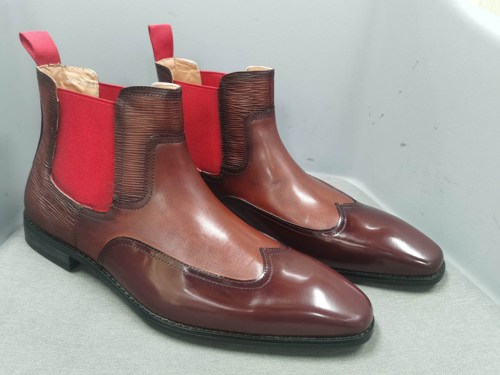 Men’s Handmade 100% Leather Chelsea Boots