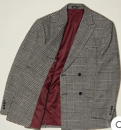 Double Breasted Wool Blazer