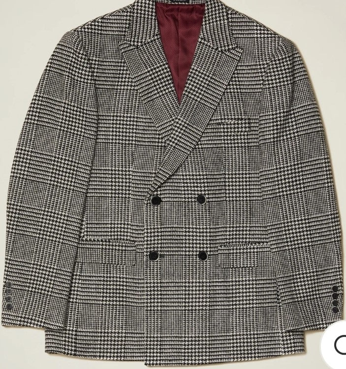 Double Breasted Wool Blazer
