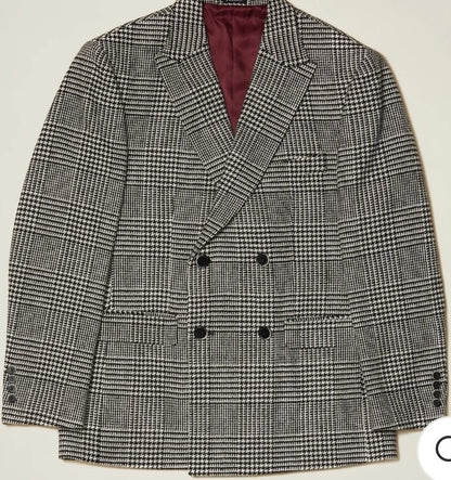 Double Breasted Wool Blazer