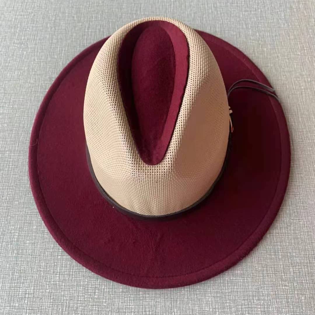 Straw Felt Unisex Hats